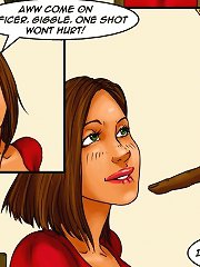 Black cops fuck nice white sluts till jizzing in mad interracial xxx comics