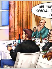 Mad cartoon porn games! Horny dudes enjoy very hot birthday cake present!