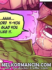 Why don't you try rubbing the head with your palm at melkor mancin comics